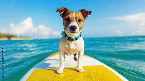 Dog Surfing