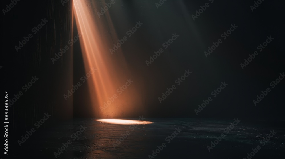 Light beams through a dark room Light beams through a dark room