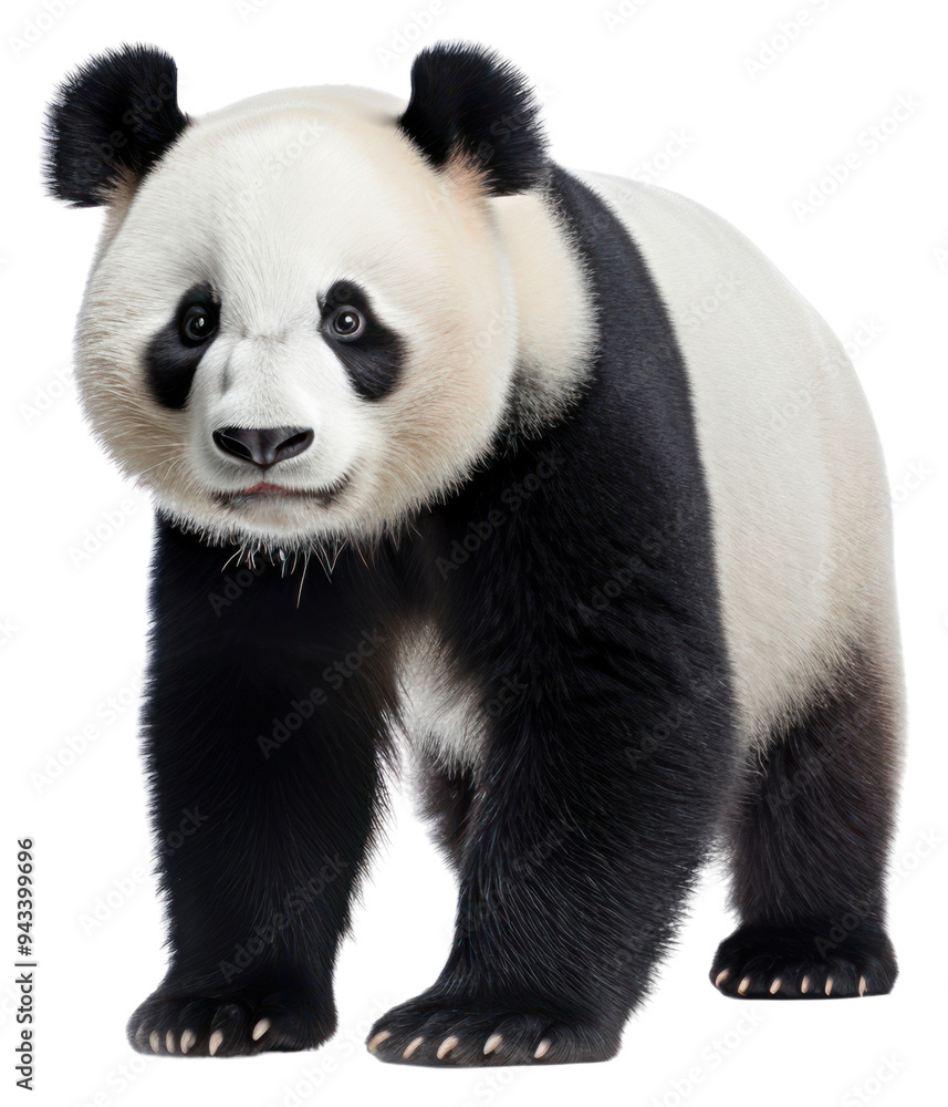 Naklejka premium PNG Wildlife mammal animal bear.