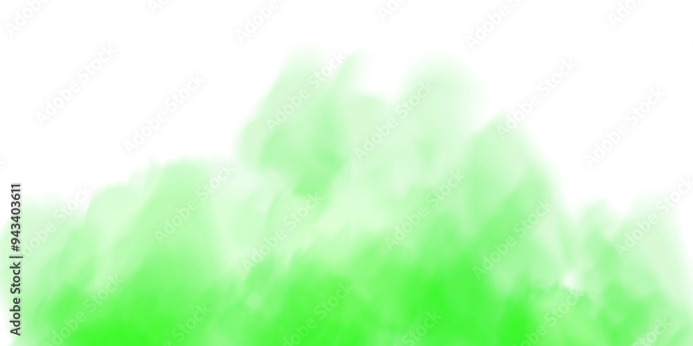 Fantastic green smoke. Magic smoke. Smog cloud on podium or stage. Fog vapor over ground or water surface, magic haze. PNG. Fantastic green smoke. Magic smoke. Smog cloud on podium or stage. Fog vapor over ground or water surface, magic haze. PNG.