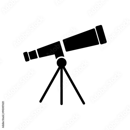 Telescope Icon,Design Template