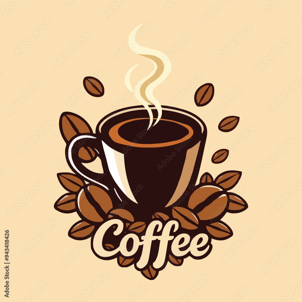 Obraz premium Coffe Vector Store