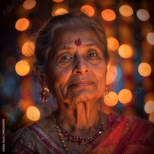 Portrait of a elderly woman 