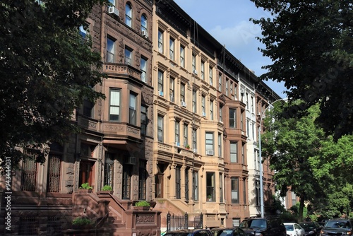 Fotografi Upper West Side brownstone in New York