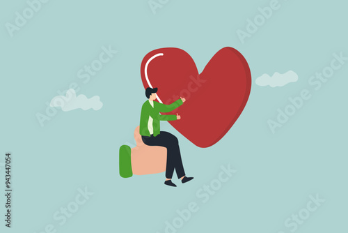People are holding like notifications.  followers gives like on social media.