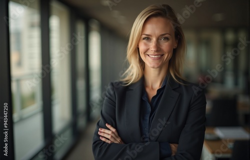 portrait of a businesswoman,arms crossed