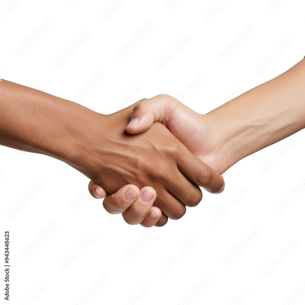 Shaking Hands Isolated on a Transparent Background Shaking Hands Isolated on a Transparent Background