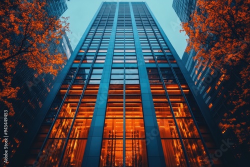 Wallpaper Mural Cutting-Edge Modern Bank Building Design: Combining Innovation, Sustainability, and Urban Elegance Torontodigital.ca