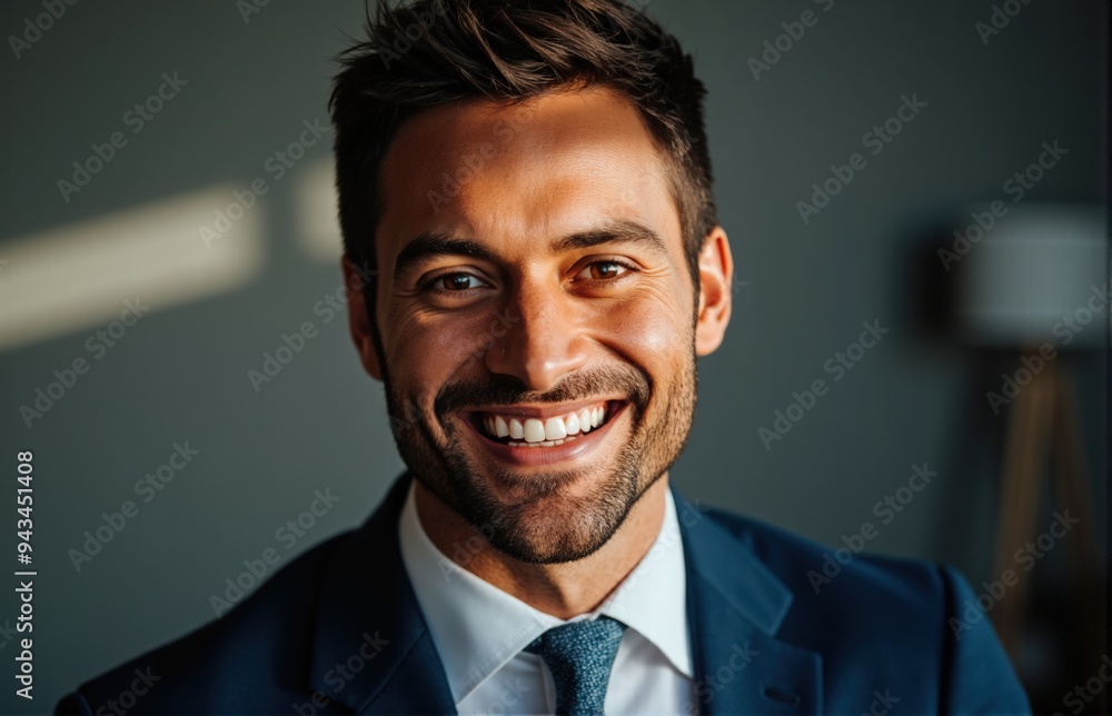 portrait of a businessman smiling portrait of a businessman smiling