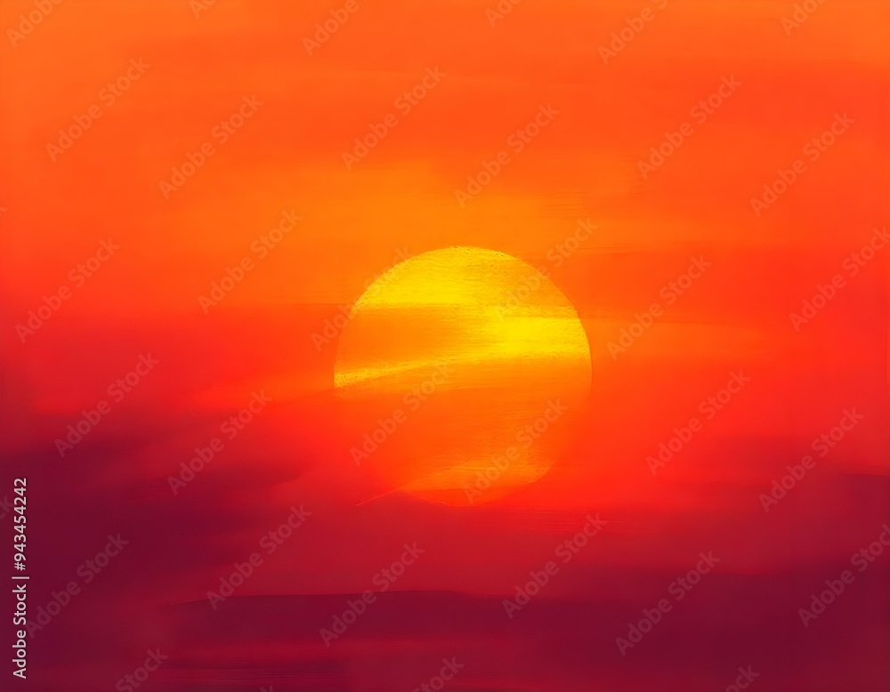a warm sunset brush strokes background with shades of orange, purple, and gold, resembling a sunset sky create with ai a warm sunset brush strokes background with shades of orange, purple, and gold, resembling a sunset sky create with ai