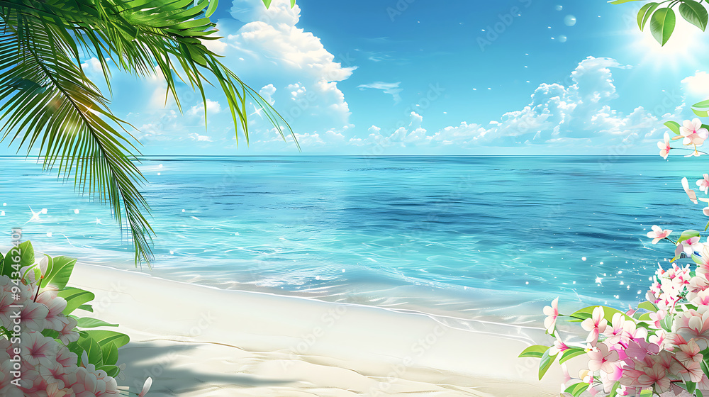 beach and sea beach and sea