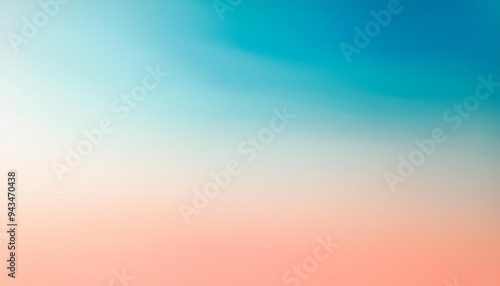 sky blue azure teal pink coral peach beige white abstract background color gradient ombre blur light pale pastel soft shade rough grain noise matt brushed shimmer liquid water design minimal