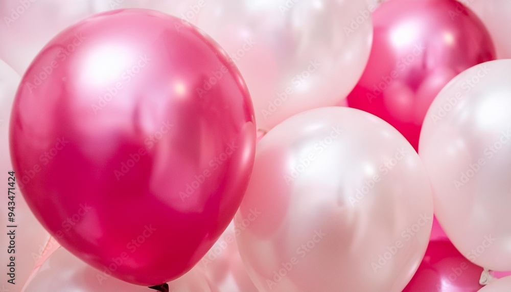 luxurious party balloons in pink and white for wallpaper or background 004 luxurious party balloons in pink and white for wallpaper or background 004