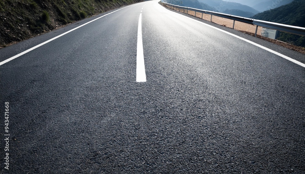 Obraz premium asphalt road close up background