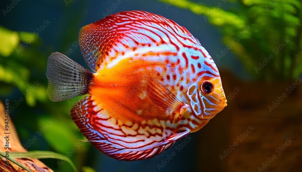 Vibrant shops freshwater fish