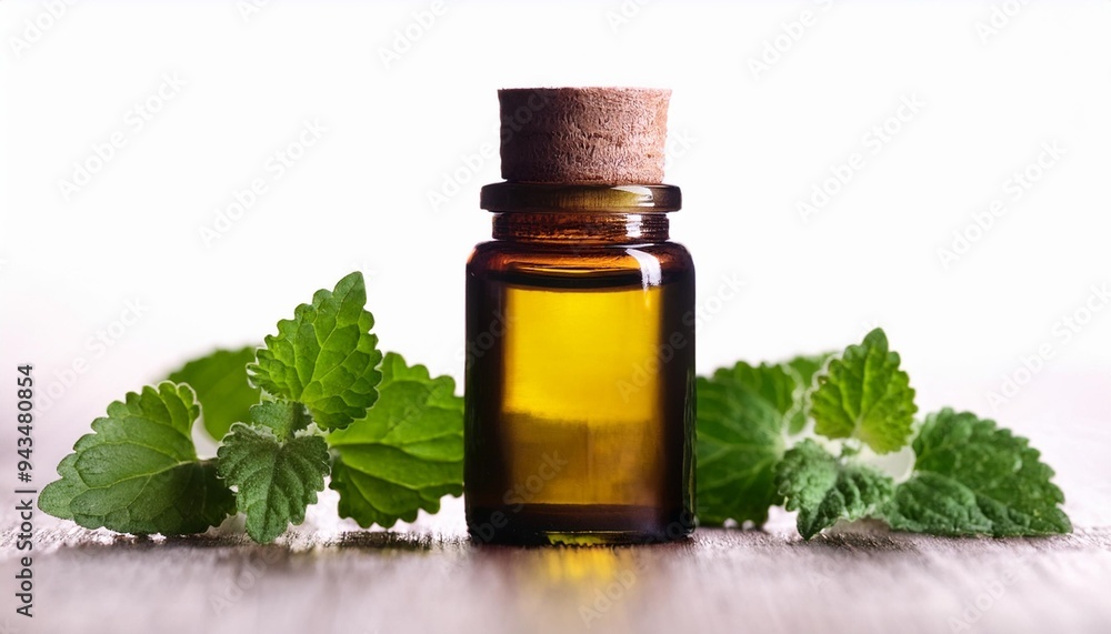 jar with essential oil extract of patchouli jar with essential oil extract of patchouli