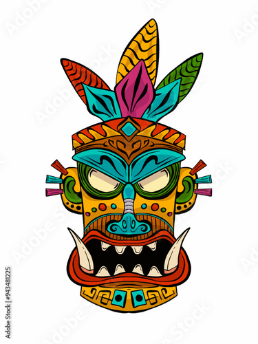 Unique Cultural Mask Art