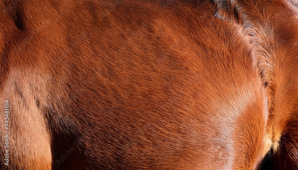 textured pelt of a brown horse textured pelt of a brown horse