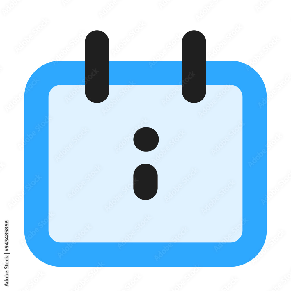 Date Info Vector Icon
