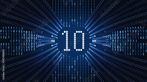 binary code background