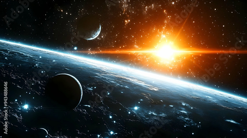 A breathtaking view of a di...