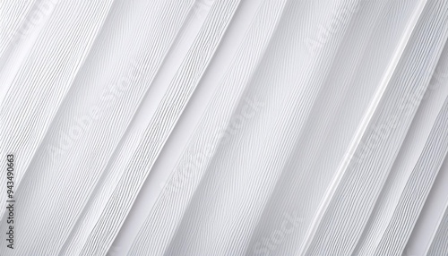 brushed texture white background with diagonaly lines photo