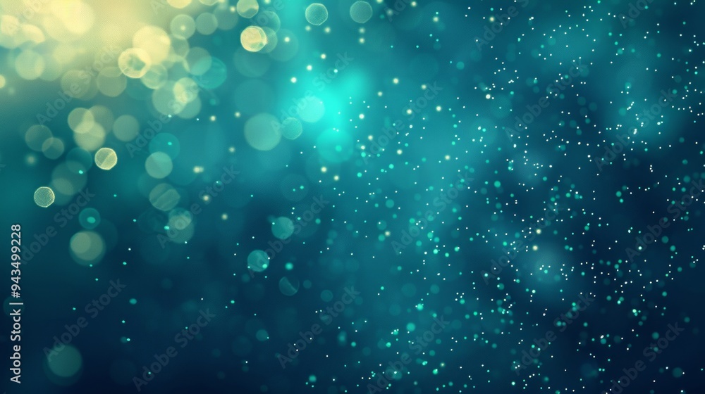 Abstract Blue Bokeh Background Abstract Blue Bokeh Background
