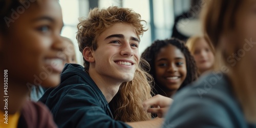 A Teenager at School