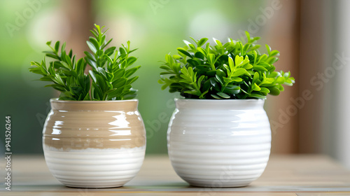 Wallpaper Mural Couple Plants That Are Sitting Table Torontodigital.ca
