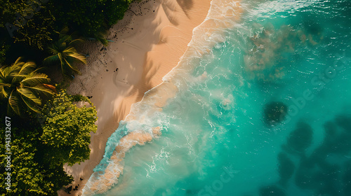 beach and sea