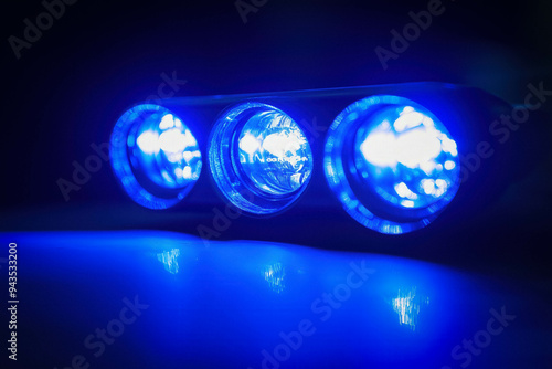 Police Lights Background