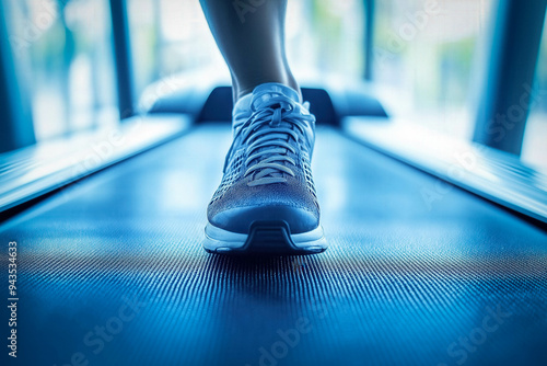 Treadmill On White Background