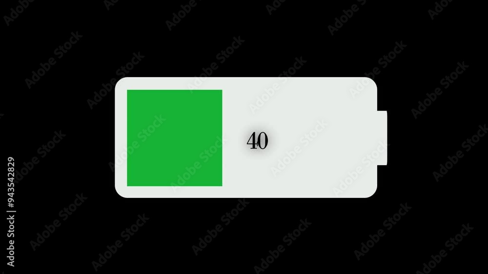 charging icon animation with progressing towards 0 to 100%, power charging icon, Containing charge, battery power icon, energy icon. charging icon animation with progressing towards 0 to 100%, power charging icon, Containing charge, battery power icon, energy icon.