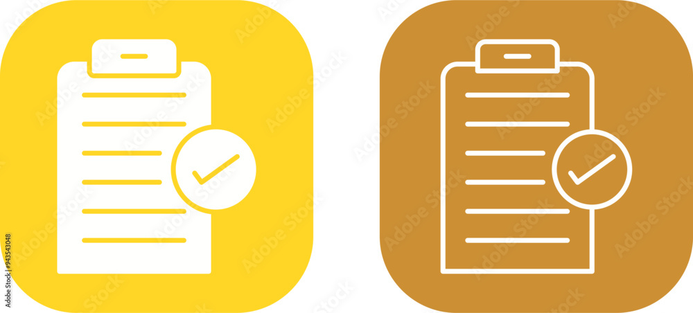 Checklist Vector Icon Checklist Vector Icon