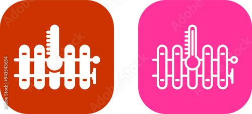 Radiator Vector Icon