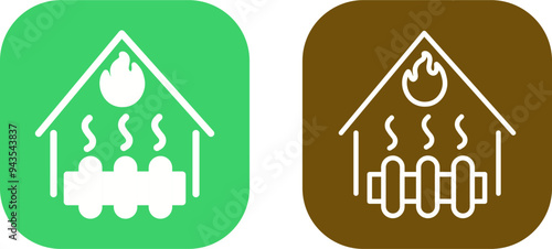 Heating System Vector Icon