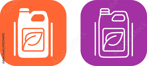 Fuel Gallon Vector Icon