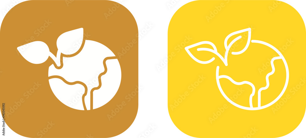 Earth Vector Icon Earth Vector Icon