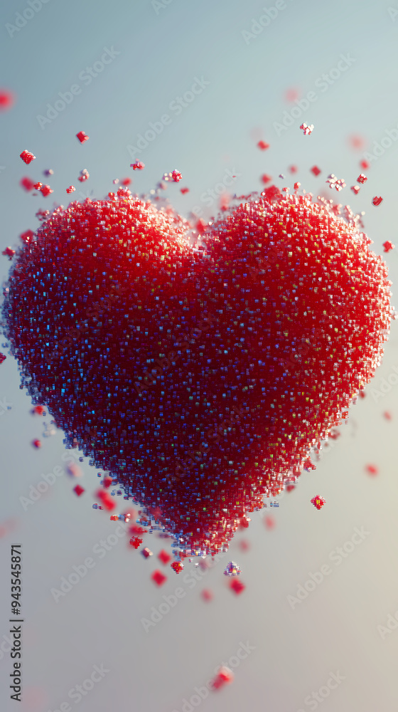 Heart shape, love theme for Valentine's Day Heart shape, love theme for Valentine's Day