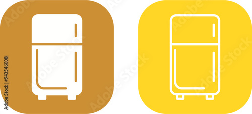 Refrigerator Vector Icon
