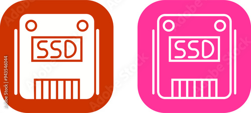 SSD Vector Icon