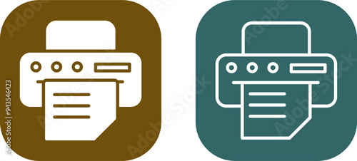 Printer Vector Icon