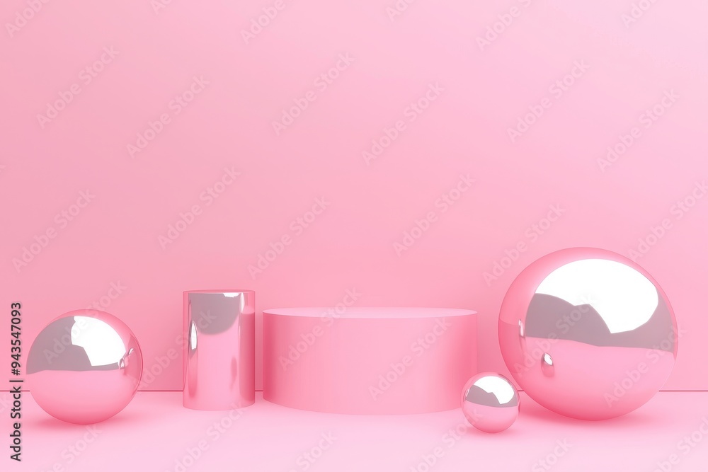 Abstract display podium platform for advertising and product presentation. Clean minimal scene backdrop. Vacant pedestal for mockup. Empty stage with pastel color. Abstract display podium platform for advertising and product presentation. Clean minimal scene backdrop. Vacant pedestal for mockup. Empty stage with pastel color.