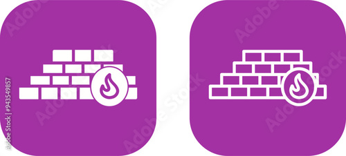 Firewall Vector Icon