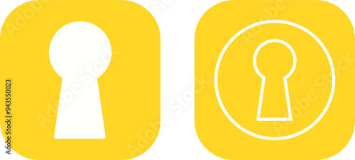 Keyhole Vector Icon