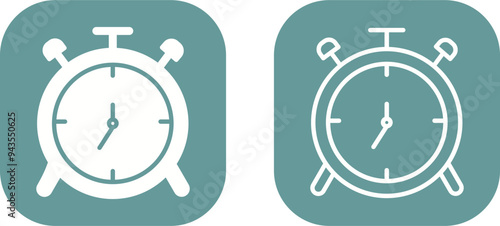 Alarm Clock Vector Icon