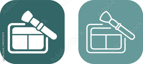 Blushon Brush Vector Icon