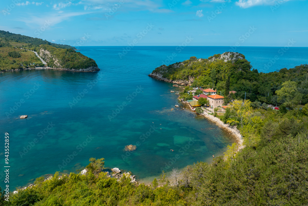 Gideros Bay, which bears the traces of the Genoese, where pirates took shelter in ancient times and is the natural harbor of the Square. Cide, Kastamonu, Turkey Gideros Bay, which bears the traces of the Genoese, where pirates took shelter in ancient times and is the natural harbor of the Square. Cide, Kastamonu, Turkey