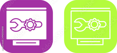 Maintenance Vector Icon