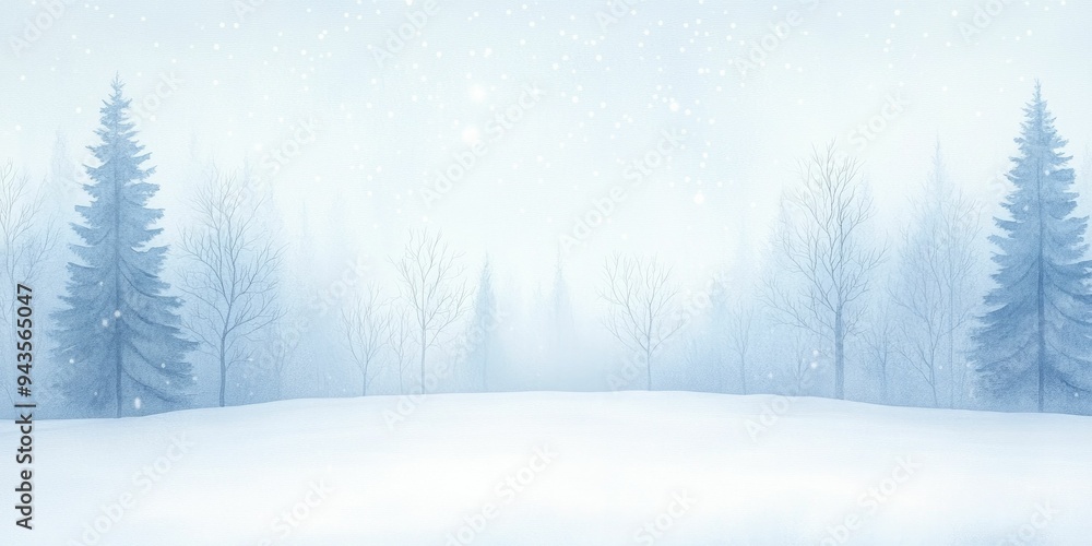 Radiant Christmas Lights Enveloped in a Stunning Watercolor Landscape. Radiant Christmas Lights Enveloped in a Stunning Watercolor Landscape.